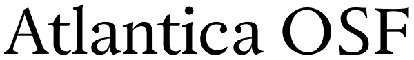 Atlantica OSF Font