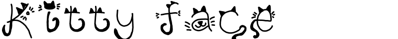 Kitty face Font