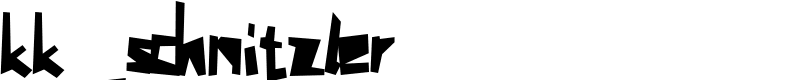 kk_schnitzler Font