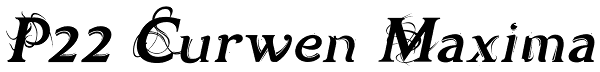 P22 Curwen Maxima Font