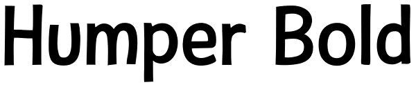 Humper Bold Font