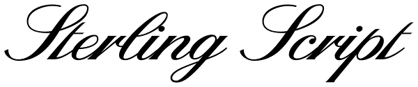 Sterling Script Font