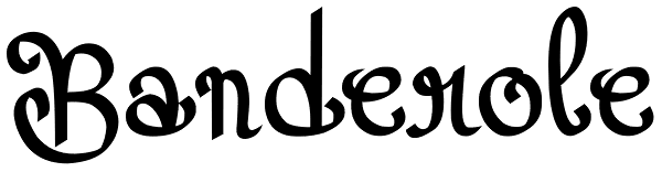 Banderole Font