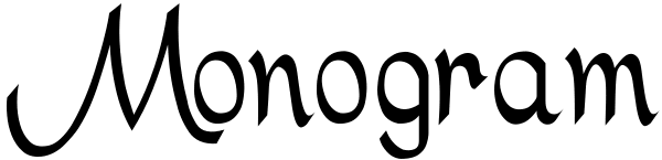 Monogram Font