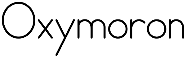 Oxymoron Font