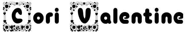 Cori Valentine Font