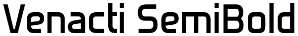 Venacti SemiBold Font