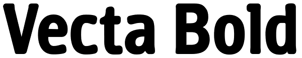 Vecta Bold Font