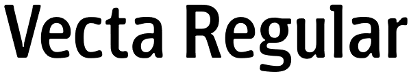 Vecta Regular Font