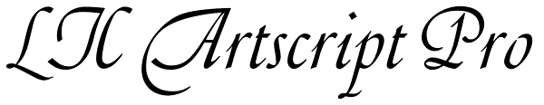 LTC Artscript Pro Font