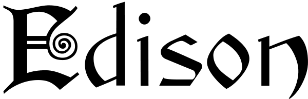 Edison Font