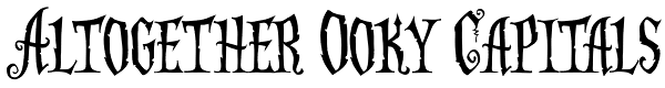 Altogether Ooky Capitals Font