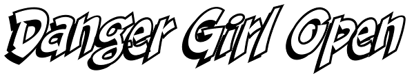 Danger Girl Open Font