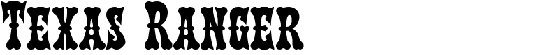 Texas Ranger Font