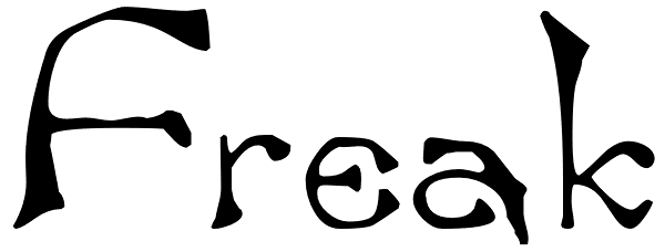 Freak Font