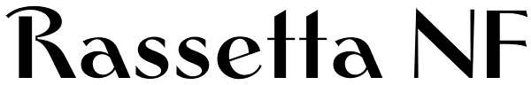 Rassetta NF Font