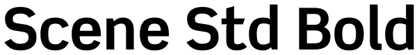 Scene Std Bold Font