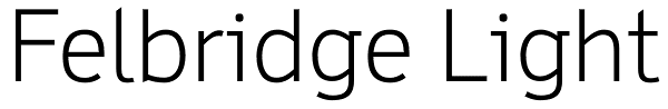 Felbridge Light Font