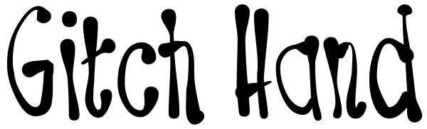 Gitch Hand Font