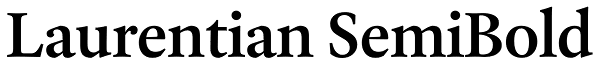 Laurentian SemiBold Font