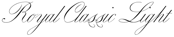 Royal Classic Light Font