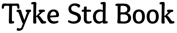 Tyke Std Book Font