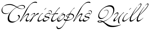 Christophs Quill Font