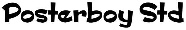 Posterboy Std Font