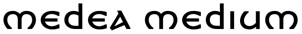 Medea Medium Font