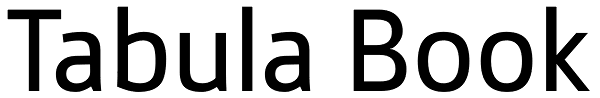 Tabula Book Font