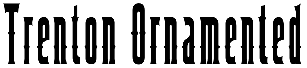 Trenton Ornamented Font