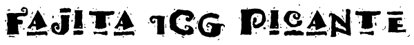 Fajita ICG Picante Font