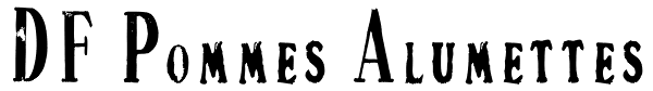 DF Pommes Alumettes Font