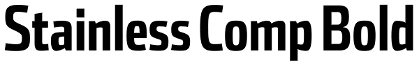 Stainless Comp Bold Font