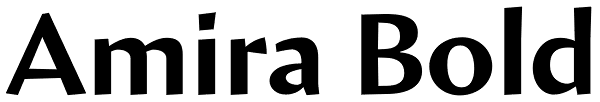 Amira Bold Font