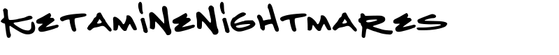 KetamineNightmares Font