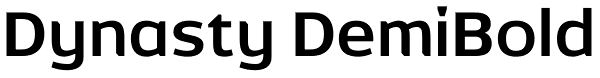 Dynasty DemiBold Font