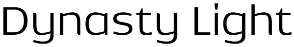 Dynasty Light Font