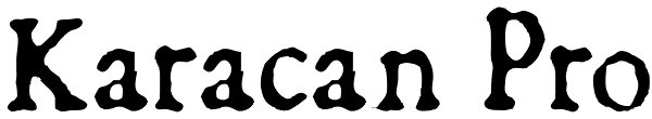 Karacan Pro Font