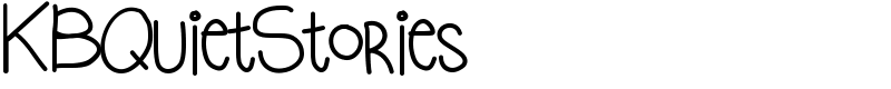 KBQuietStories Font