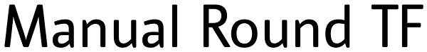 Manual Round TF Font