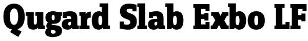 Qugard Slab Exbo LF Font