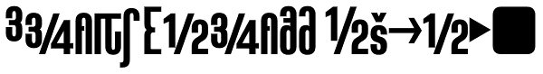 Adigo Medium Expert Font