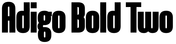 Adigo Bold Two Font