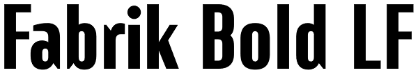 Fabrik Bold LF Font