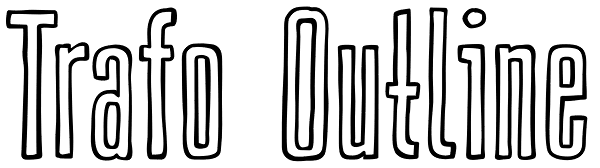 Trafo Outline Font