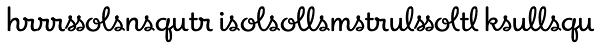 Apricot Ligatures Two Font