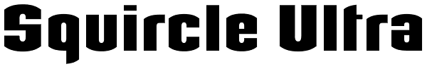 Squircle Ultra Font