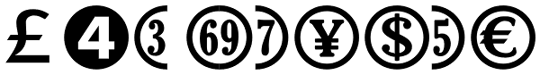 LTC Figures Font