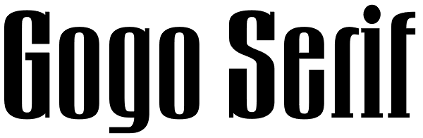 Gogo Serif Font
